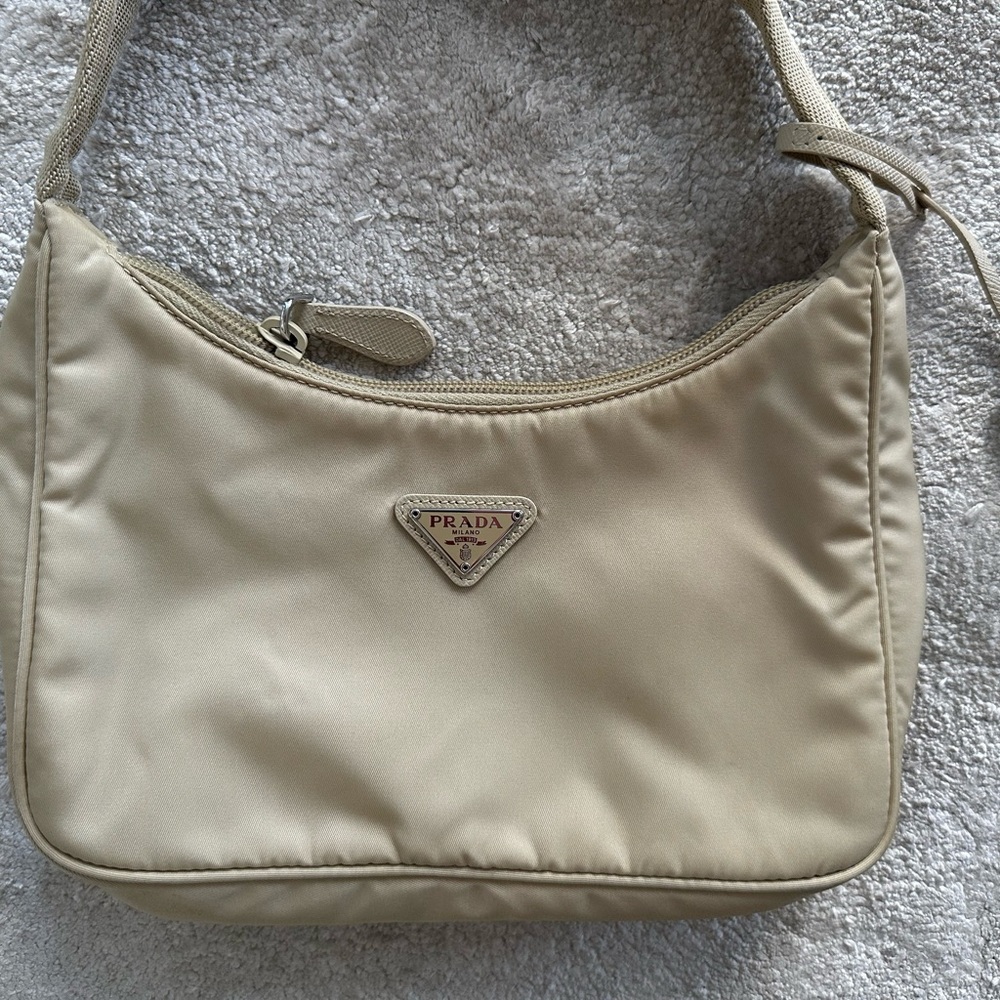Prada Beige Shoulder Bag